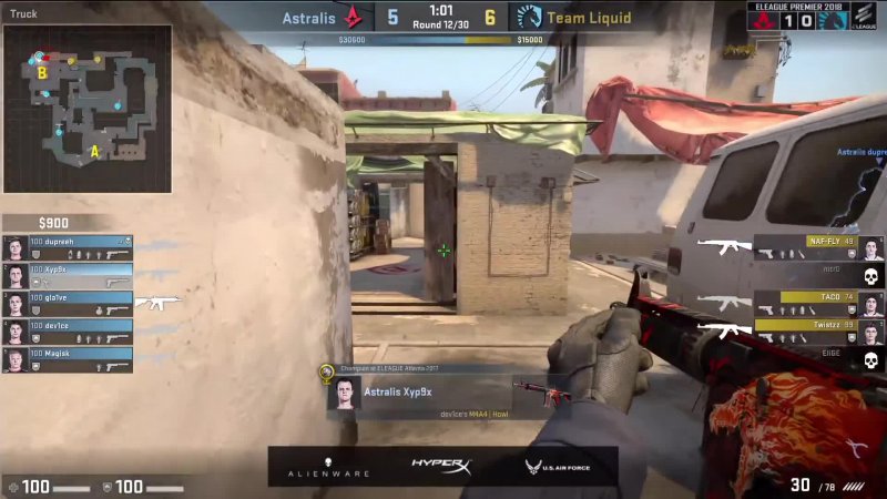 Liquid Vs Astralis ELEAGUE CS GO Premier 2018 Map2 De Mirage