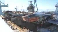 تایم لپس ساخت ناوهواپیمابر مدرن Gerald R. Ford CVN 78