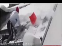 حوادث خنده دار در زمستان