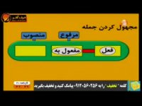 عربی کنکور موسسه حرف اخر تدریس  معلوم ومجهول