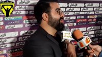اظهارات ایوب چراغی سرپرست پارس جنوبی جم پس از پایان بازی با ماشین سازی
