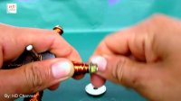 How to Make a Powerful 12V DC Motor with magnets - Homemade a powerful DC motor testing