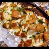 نان برش دار با سیر