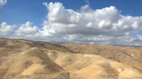 Time Lapse - Clouds Shaddows Over the Desert Hills