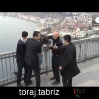 وقتی که اردوغان جوانی را از خودکشی نجات میدهد!
