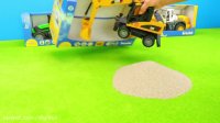 ماشین های اسباب بازی کودکانه جدید/قسمت29/بیل مکانیکی/تراکتور/کامیون/کمباین