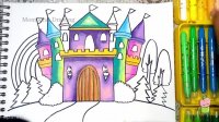 اموزش نقاشی برای کودکان - قلعه