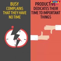 تفاوت آدم پر مشغله و خلاق