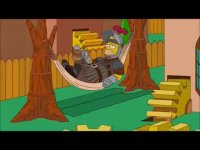 تیتراژ سریال بازی تاج و تخت به سبک انیمیشن سیمپسون ها!