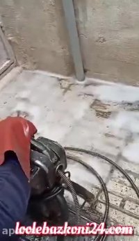 باز کردن گرفتگی سخت لوله حیاط و پارکینگ 09121875976 بدون کنده کاری