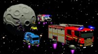 کارتون ماشین های قهرمان شهر در فضا : خاموش شدن چراغ ماه توصط فضایی ها