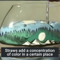 طراحی تصاویر زیبا درون بطری