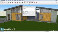 دانلود فیلم آموزش متن اسکچاپ  به صورت تری دی SketchUp 3D text