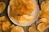 طرز تهیه چیپس سرکه نمکی