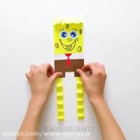 16 ترفند کاردستی با کاغذ های رنگی مخصوص کودکان