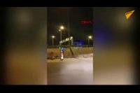 در آوردن ادای علائم رانندگی برای فرار از قرنطینه!