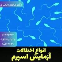 فیلم انواع اختلالات آزمایش اسپرم