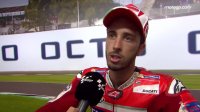Dovizioso: "I had better grip at the end"