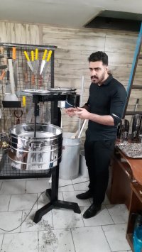 فیلم دستگاه تخمه شورکن و تخمه پز صنعتی بازار طلایی