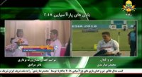 لحظه مدال گرفتن محمد مرادی در وزنه برداری معلولین
