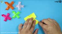 آموزش اوریگامی بازی انگشتی  ساخت بازی با اوریگامی