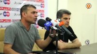 کنفرانس خبری مربیان پس از بازی استقلال خوزستان و سایپا  - هفته سوم لیگ برتر ایران