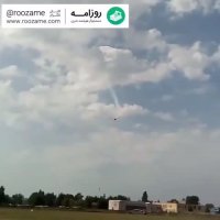 سقوط یک هواپیمای سبک آنتونوف در جریان یک نمایش هوایی در نزدیکی مسکو