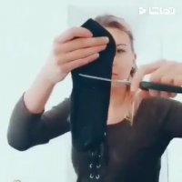 ساخت ماسک خانگی با جوراب