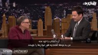 بیل گیتس و جیمی فالن آب فاضلاب خوردند