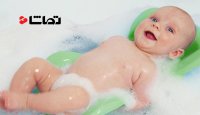 آموزش اولین حمام نوزاد
