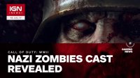 یکی از بازیگران مد زامبی "Call of Duty: WWII" معرفی شد