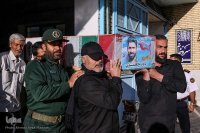 تشییع پیکر شهید مدافع حرم سردار داود جعفری