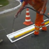 رنگ زدن خیابان ها