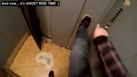 Elevator Experiment - Levitation in a lift & a ghost ride with open doors
