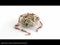 دستبند تورمالین وصدف مانی طرح فاخر و سلطنتی زنانه 20598