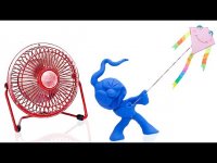 فیلم کودکانه کارتون خمیر بازی  بادبادک