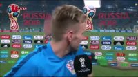مصاحبه راکیتیچ پس از پیروزی برابر روسیه