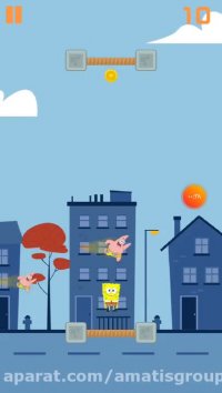 بازی جذاب باب اسفنجی تندرست