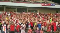تشویق ایسلندی هواداران پرسپولیس در بازی مقابل الهلال