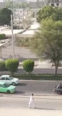 لحظه فشردن ریموت انفجاری توسط یک تروریست