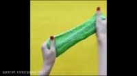 اموزش ساخت اسلایم با چسب چوب