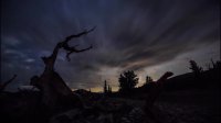 Time Lapse - Mountain - Night - Video Background