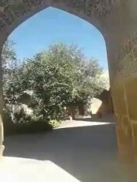 محوطه ی حیاط مدرسه ی سلیمانیه