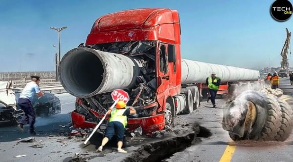 مجموعه تصادفات و حوادث وحشتناک برای ماشین سنگین و جرثقیل !