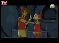 کارتون پهلوانان - گرد سیاه