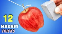 12 آزمایش جالب و باحال با آهنربا