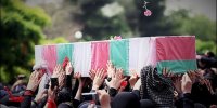 تشییع پیکر شهدای امنیت لرستان و قم