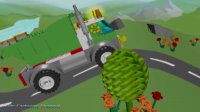 Lego green dump truck | Dump truck for kids | Kipper für Kinder | Самосвал для детей