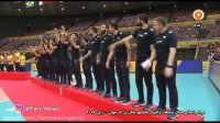 مراسم اهدای مدال به تیم ملی والیبال