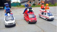 ماشین بازی کودکانه - ماشین های کوچک اسباب بازی آمبولانس پلیس آتش نشانی